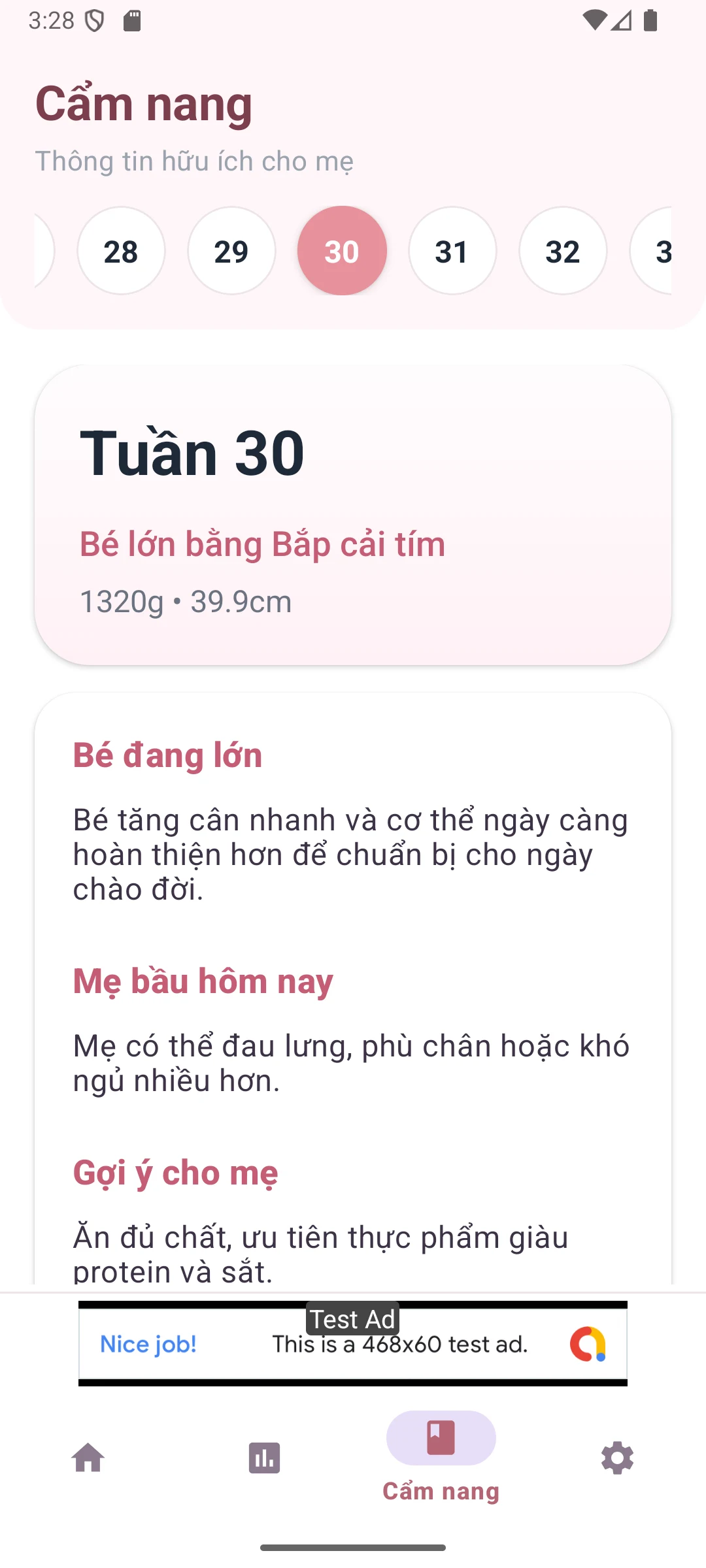 Bà Bầu VN - Theo dõi thai kỳ screenshot
