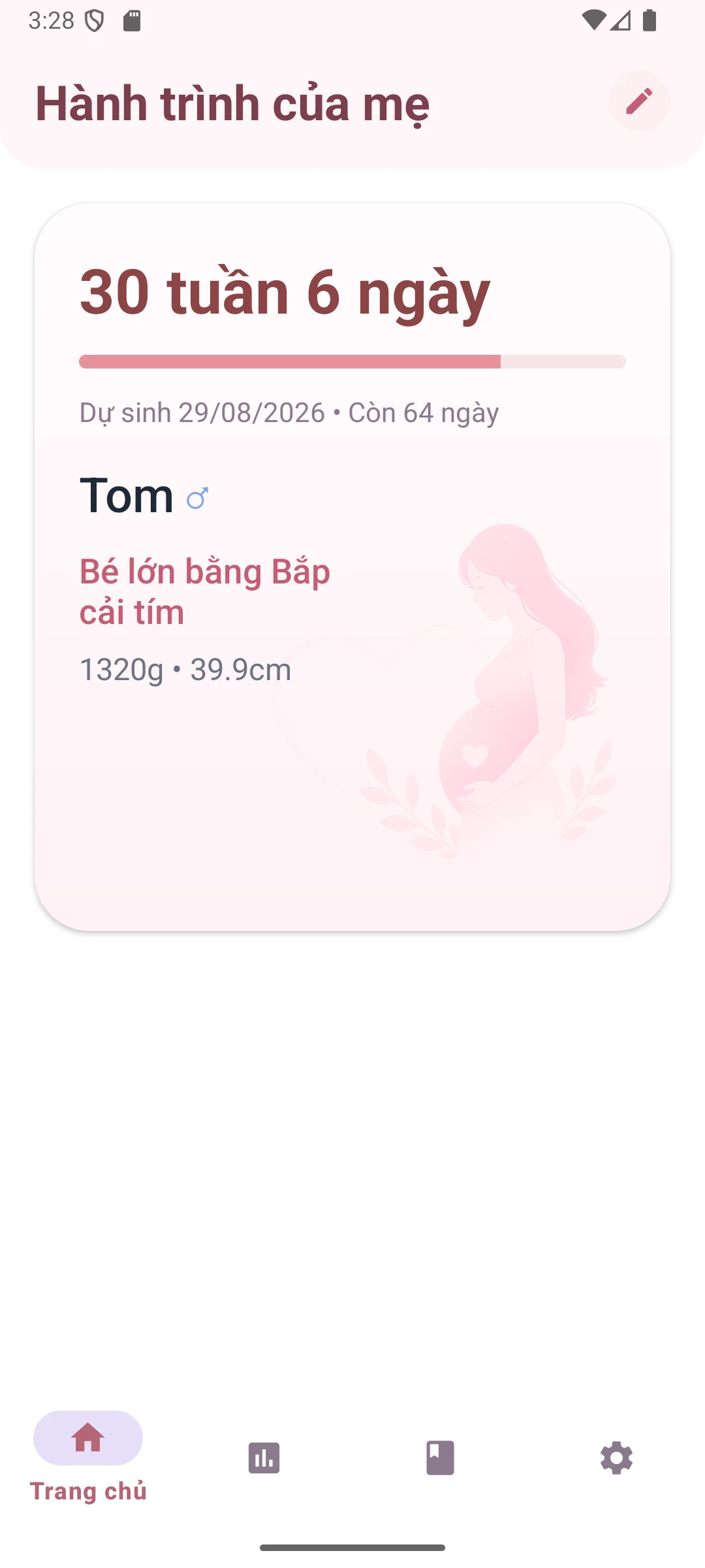 Bà Bầu VN - Theo dõi thai kỳ screenshot